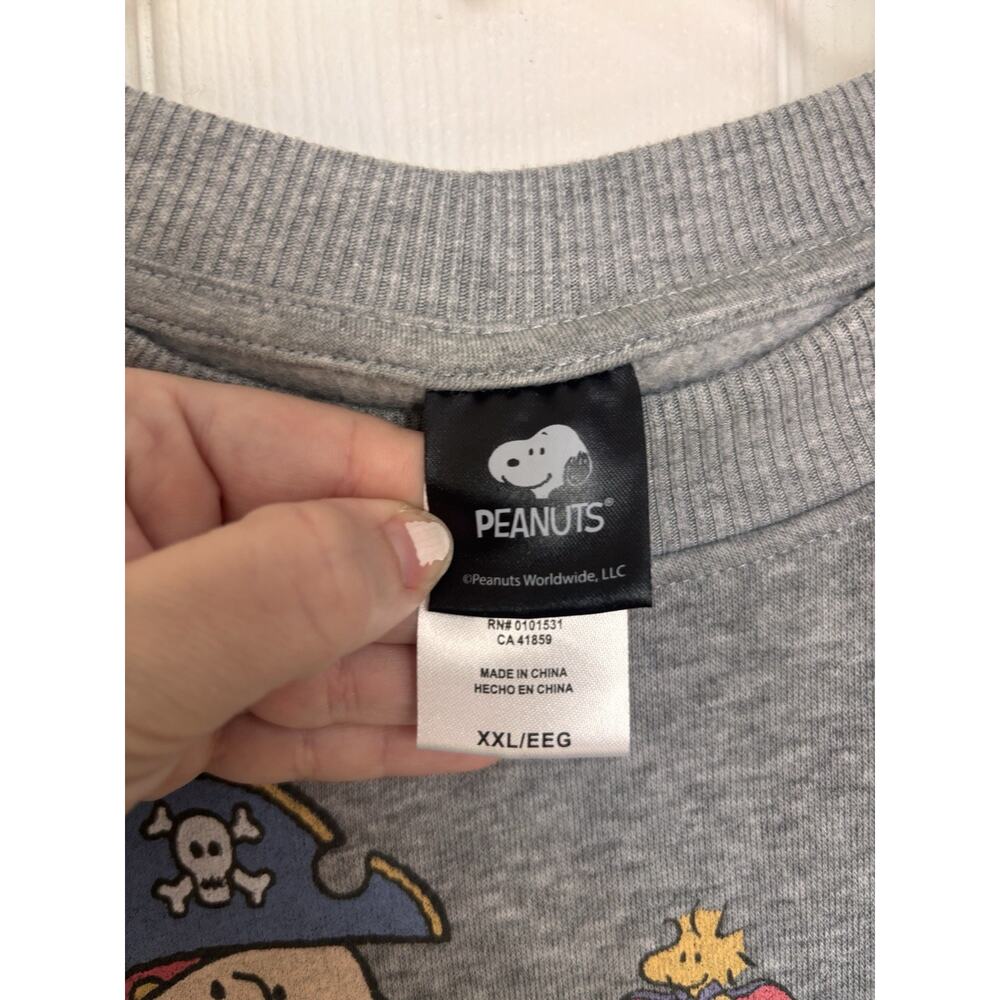 Peanuts Halloween Trick or Treat Squad Crewneck Sweatshirt XXL - Picture 4 of 8